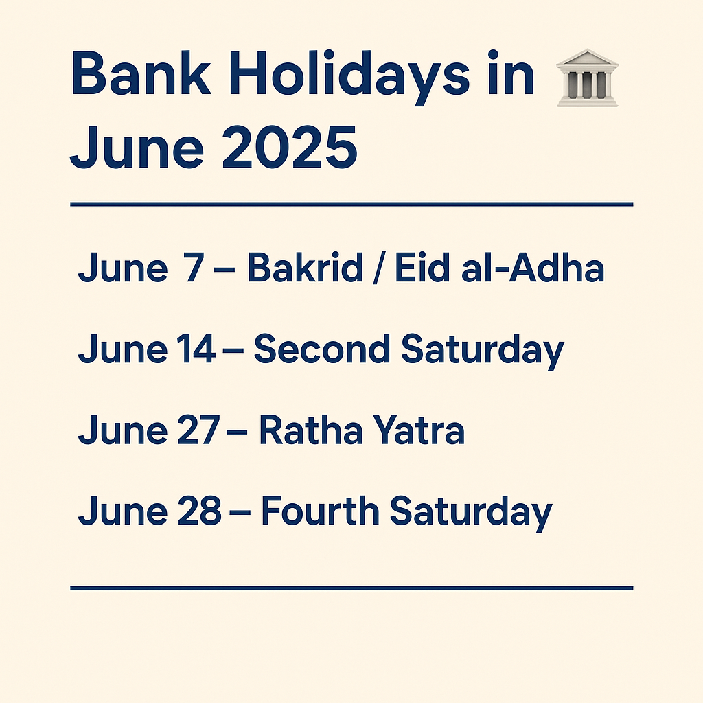 Bank Holidays This Month