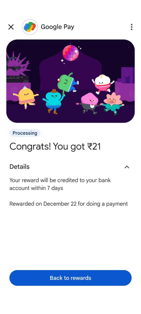 Google Pay My Squad Offer