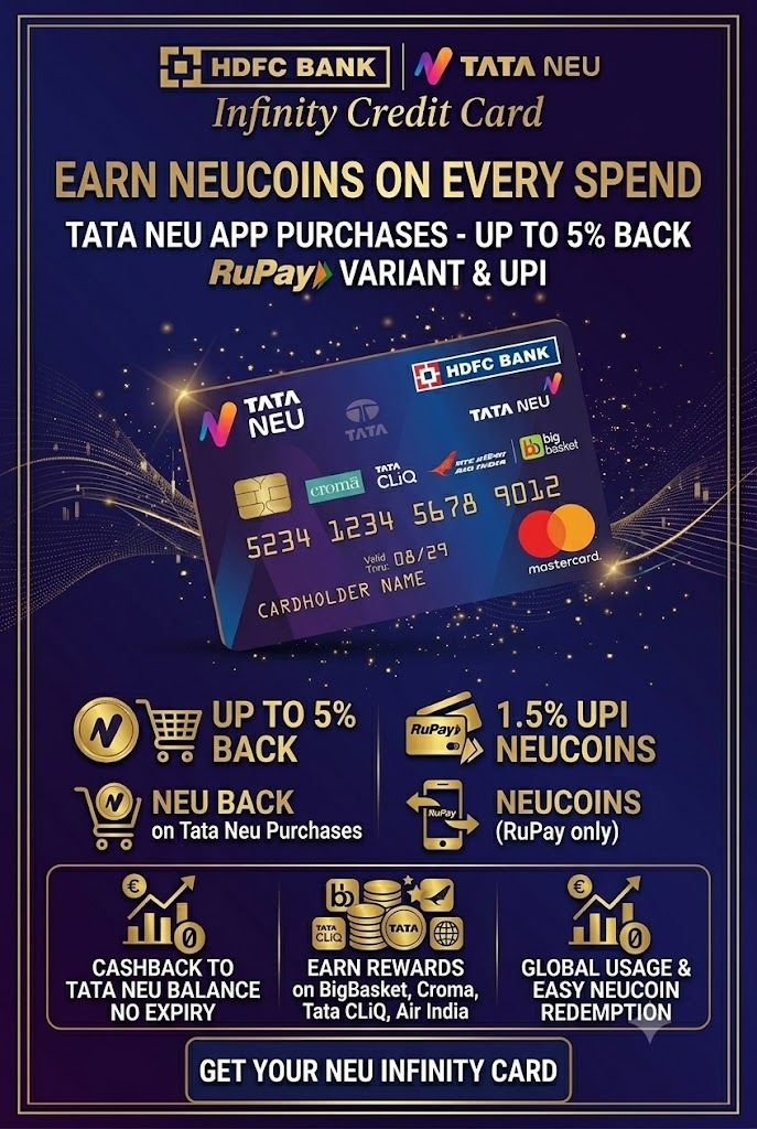 HDFC Tata Neu Infinity Credit Card 
